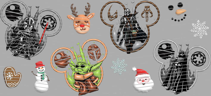 16oz Disney style-D-760